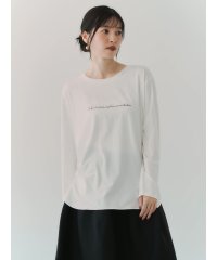 YECCA VECCA/イェッカ ヴェッカ YECCA VECCA ラウンドヘム長袖ロゴTee/506765307