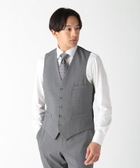 CROWDED CLOSET/LANATECピンヘッド調ツイルベスト（スリーピース対応）/506766260