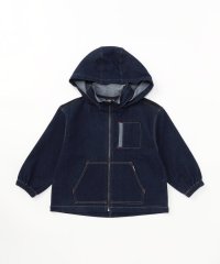 COMME CA ISM KIDS/ストレッチデニム ジップアップ パーカ ブルゾン/506677706