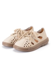 Lace Ladies/レースレディース Lace Ladies カットアウト レースアップ 厚底 スニーカー サンダル/506717015