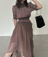aity/アイティ aity ハイネックティアードシアードレス 結婚式 パーティードレス オケージョンドレス 同窓会 お呼ばれワンピース/506755553