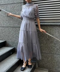 aity/アイティ aity ハイネックティアードシアードレス 結婚式 パーティードレス オケージョンドレス 同窓会 お呼ばれワンピース/506755553