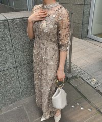 aity/アイティ aity アンティーク刺繍レースドレス 結婚式 パーティードレス オケージョンドレス 同窓会 お呼ばれワンピース/506755554