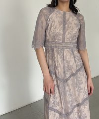 aity/アイティ aity ショルダーギャザーラッセルレースドレス 結婚式 パーティードレス オケージョンドレス 同窓会 お呼ばれワンピース/506755555