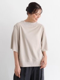 CLOVE/クローブ CLOVE ハーフスリーブボートネックTシャツ/506770278