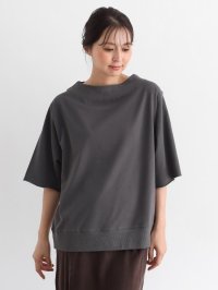 CLOVE/クローブ CLOVE ハーフスリーブボートネックTシャツ/506770278