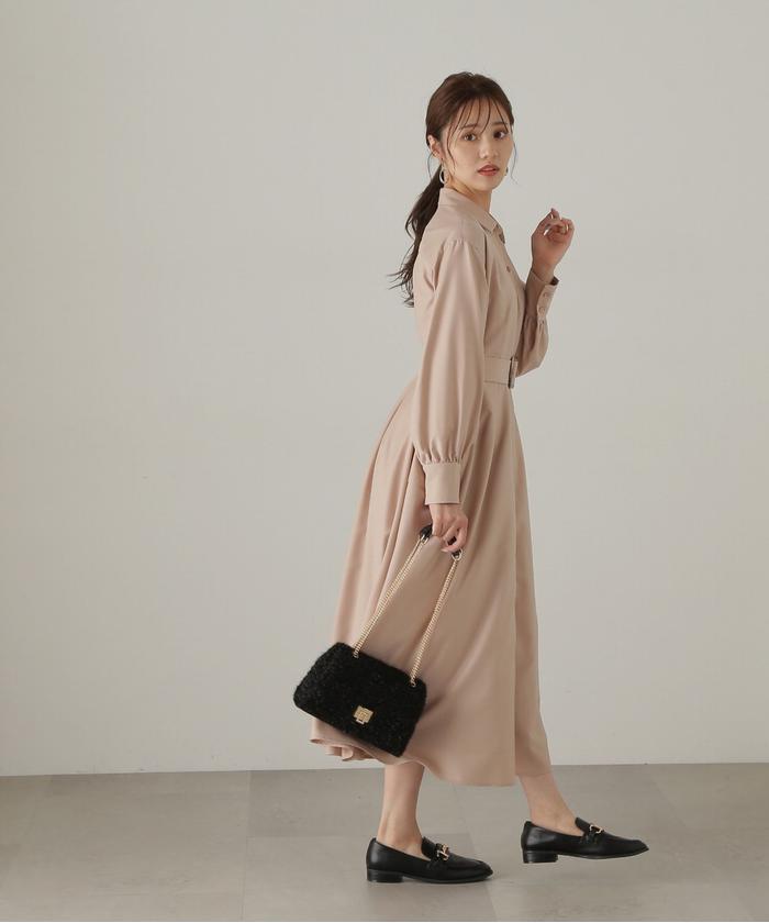 楽天市場】フラワーカラーシャツワンピース PROPORTION BODY