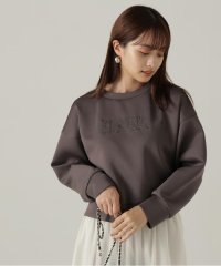 PROPORTION BODY DRESSING/ダンボールニット刺繍プルオーバー　24AW/506770429