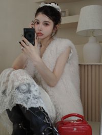 Darich/ダーリッチ Darich プードルファーベスト/506771024