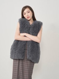 Darich/ダーリッチ Darich プードルファーベスト/506771024