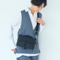 TOPKAPI BREATH/トプカピ TOPKAPI 【Breath TOPKAPI】Freely フリーリー ナイロン ロゴテープ ショルダーバッグ / サコッシュ/506772298