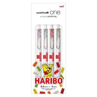 cinemacollection/シネマコレクション cinemacollection HARIBO ハリボー ボールペン ユニボールワン 0.5mm 4色セット お菓子パッケージ 三菱鉛筆 新/506773096