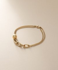 COCOSHNIK /ココシュニック COCOSHNIK K10中空ボールキヘイミックスチェーン ブレスレット/506773397