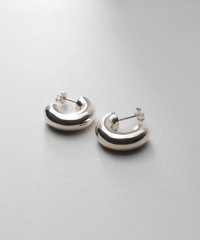 COCOSHNIK ONHITSCH/ココシュニック オンキッチュ COCOSHNIK ONKITSCH シルバー ホロウフープピアス ラウンドM/506774544