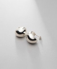 COCOSHNIK ONHITSCH/ココシュニック オンキッチュ COCOSHNIK ONKITSCH シルバー ホロウフープピアス ペアシェイプM/506774551