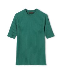 TOMORROWLAND collection/カシミヤシルクリブ ハーフスリーブプルオーバー/503475978