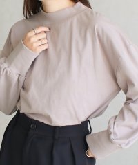 SocialGIRL/ソーシャルガール SocialGIRL ハイネックボリューム袖ロンT/505931136