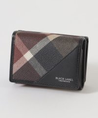 BLACK LABEL CRESTBRIDGE/PVCクレストブリッジチェック3つ折りウォレット/506648476