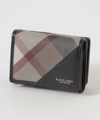 BLACK LABEL CRESTBRIDGE/PVCクレストブリッジチェック3つ折りウォレット/506648476