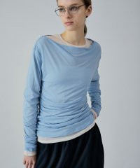 M TO R/SHEER GATHER LAYERD TOPS 2SET/506681272