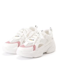 Lace Ladies/レースレディース Lace Ladies 配色 メッシュ レースアップ スニーカー サンダル/506717036