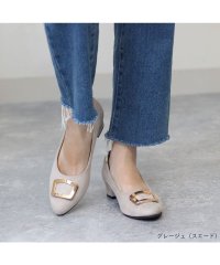ALETTA/アレッタ ALETTA パンプス ローヒール 黒 ブラック 痛くない 幅広 走れる アーモンドトゥ 3cmヒール ぺたんこ ベージュ 春 夏 秋 冬 外反拇趾 /506742517