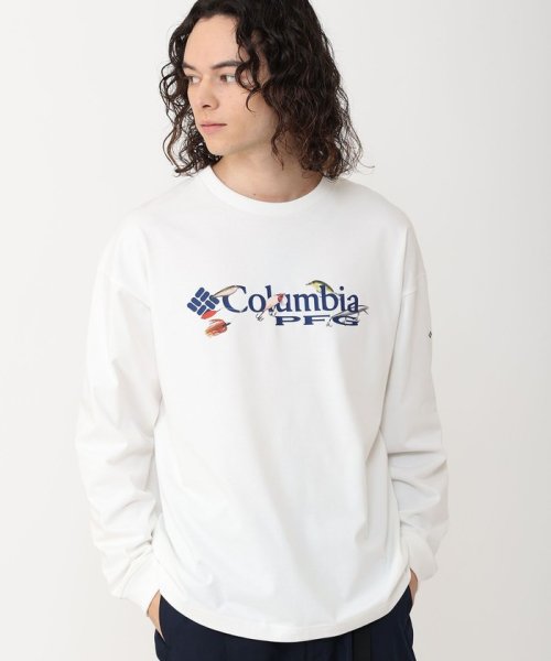 バーンノベルグラフィックロングスリーブTシャツ(506777131) コロンビア(Columbia) d fashion