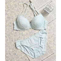 GLACIER/ハニーズ Honeys 花柄レースブラセット 下着 アンダーウェア ブラセット 花柄 レース シフォン フェミニン オールシーズン レディース 【返品不可商品】/506779800
