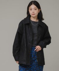 URBAN RESEARCH Sonny Label/マットレザージャケットブルゾン/506781055