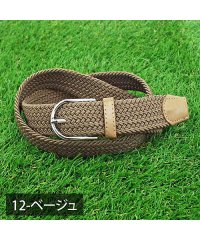 TopIsm/トップイズム TopIsm ベルト メンズ ゴルフベルト ゴルフウェア ゴム ストレッチ 伸縮 伸びる 編みこみ メッシュ フリーサイズ スポーツ カジュアル /504348078