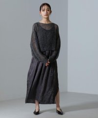 NANO universe/キャッチワッシャーサテンキャミワンピース/506349995