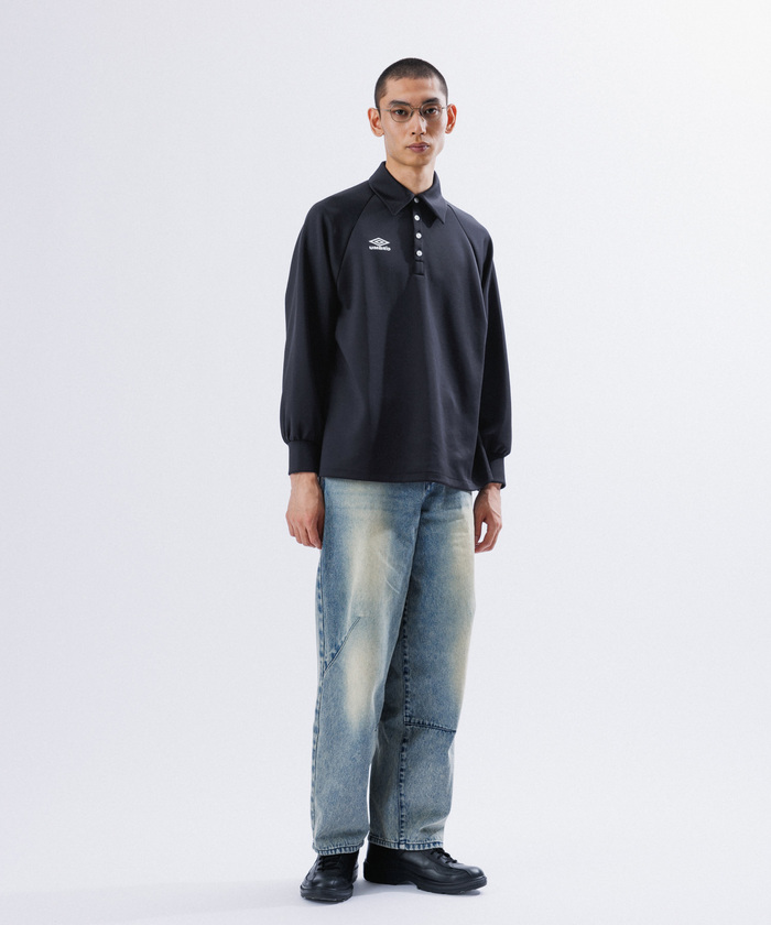 【アンブロ×ベルパー×ムウ】別注ポロゲームシャツ UMBRO×BELPER×M TO R】GAME SHIRTS MOOD POLO(506770522) | M TO