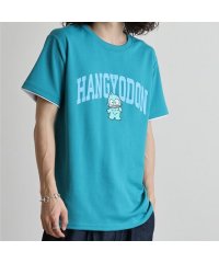 Sanrio characters/サンリオ Sanrio ハンギョドン Tシャツ 速乾 ドライ 半袖 サンリオ キャラクターズ 夏 メンズ レディース/506780433