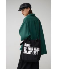 AZUL by moussy/2WAYカラーロゴトートバッグ/506784464