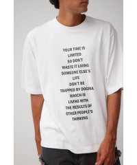 AZUL by moussy/ロゴグラフィック5分袖Ｔシャツ/506784475