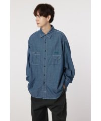 RODEO CROWNS WIDE BOWL/chambray work shirt/506784510