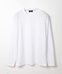 Men's Bigi/変形千鳥柄リンクスロングスリーブT/506785407