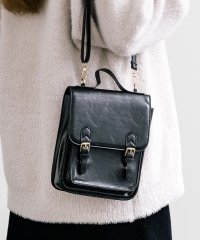 Rocky Monroe/ロッキーモンロー Rocky Monroe ショルダーバッグ ミニリュック 2WAY レディース メンズ フェイクレザー PU 合成皮革 肩がけ 斜め掛け コン/506785862