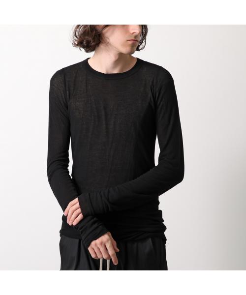Rick Owens リック・オウエンス ブラウン長袖セーター Rick Owens - 美品 22AW Rick Owens リックオウエンス 長袖 V