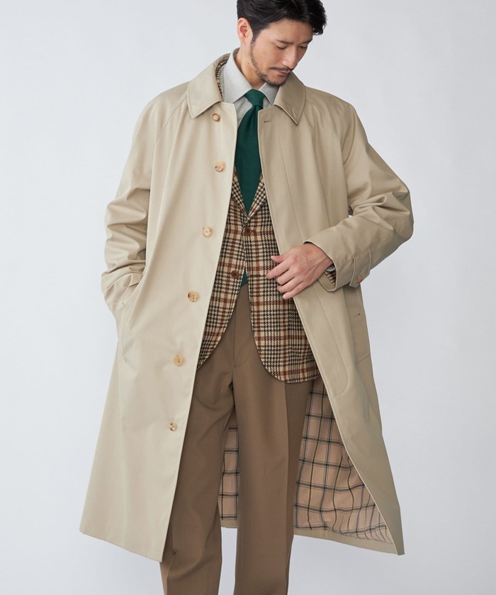GRENFELL: CAMPBELL ステンカラー コート(506787660) | シップス GRENFELL: CAMPBELL ステンカラー コート(506787660) | シップス