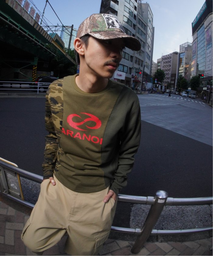 PARANOID / パラノイド】DOCKING LS T-SHIRT(506788780 PARANOID / パラノイド】DOCKING LS T-SHIRT(506788780