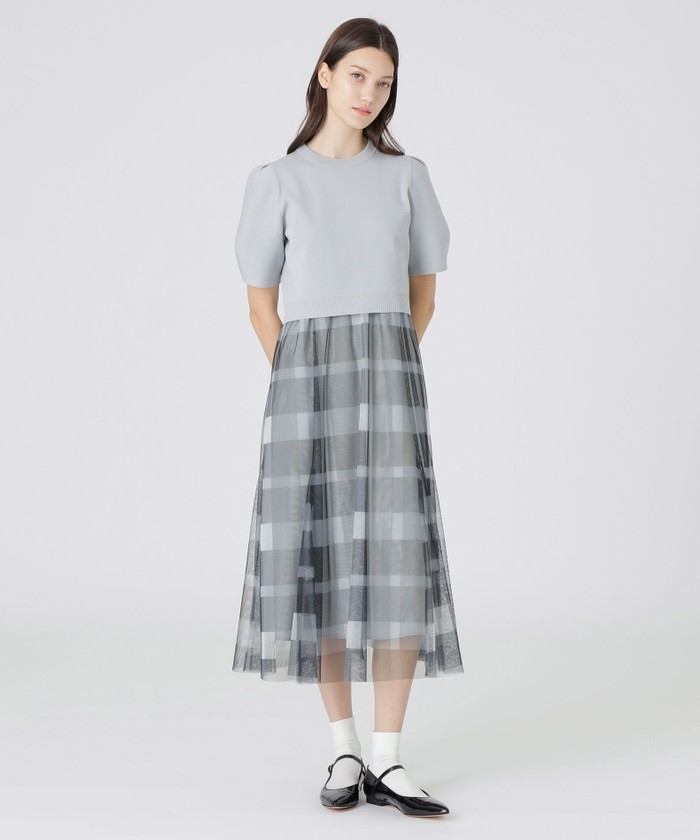 ブルーレーベルクレストブリッジ　セットアップ　チェニック　パンツ ブルーレーベルクレストブリッジセットアップチェニックパンツ