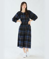 To b. by agnes b./チェックシャーリングワンピース/506203930