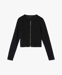 To b. by agnes b./WW62 CARDIGAN コットンニットジップカーディガン/506203991