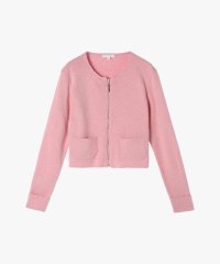 To b. by agnes b./WW62 CARDIGAN コットンニットジップカーディガン/506203992