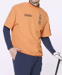 le coq sportif GOLF /【ストレッチフォーサー】インナー付き半袖プルオーバー 【返品不可商品】/506494580