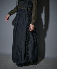 MAISON BREEZE reveur/MAISON BREEZE reveur ふんわり◎フリルデザイン サイドフリルライン バルーンスカート Aライン ロングスカート フレアスカート trc/506501172