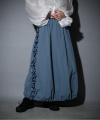 MAISON BREEZE reveur/MAISON BREEZE reveur ふんわり◎フリルデザイン サイドフリルライン バルーンスカート Aライン ロングスカート フレアスカート trc/506501172