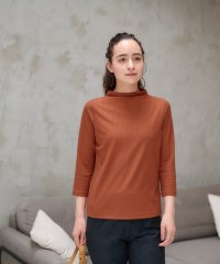 CARA　O　CRUZ/キャラ・オ・クルス CARA O CRUZ 洗える ボトルネックカットソー/506603687