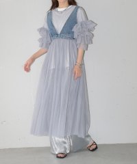 MAISON BREEZE/メゾンブリーズ MAISON BREEZE 【MAISON BREEZE】チュールフリルスリーブワンピース XNN/506674103